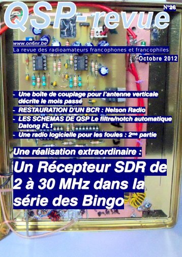 Récepteur SDR de 2 à 30 MHz dans la série des Bingo