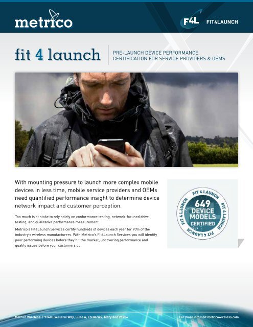 Fit4Launch Services