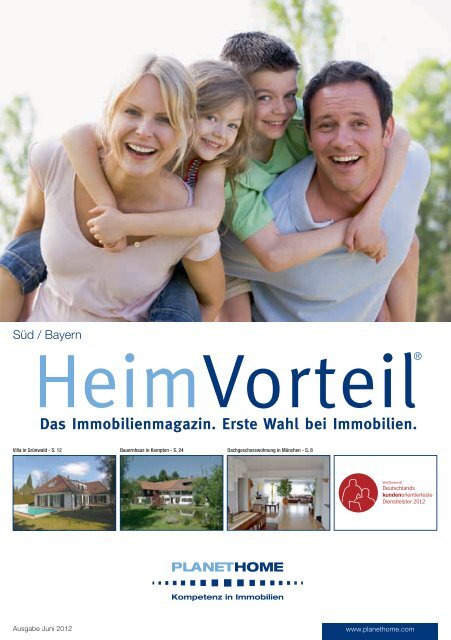 Das Immobilienmagazin. Erste Wahl bei Immobilien. - PlanetHome