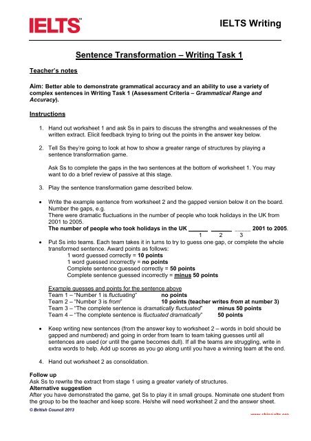 Remissione Difficile Gene Ielts British Council Writing Task 1 Yogurt Vanità Impuro