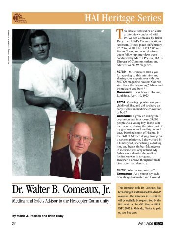 Dr Walter B Comeaux Jr