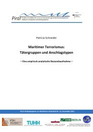 Maritimer Terrorismus: Tätergruppen und Anschlagstypen ... - OSS.net