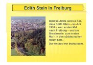 (Microsoft PowerPoint - Edith Stein \226 ihre ... - Kloster St. Lioba