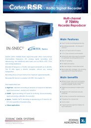 Cortex RSR: Radio Signal Recorder.pdf - Zodiac Data System