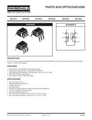 PHOTO SCR OPTOCOUPLERS