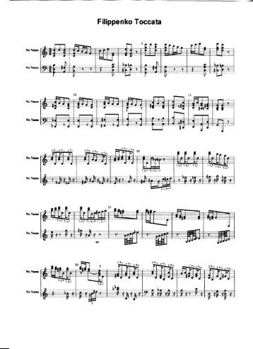 Filippenko - Toccata.pdf - Pianist Walter Cosand!