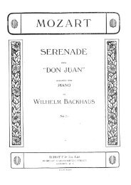 Serenade from Don Juan - Free Piano Sheet Music by ...