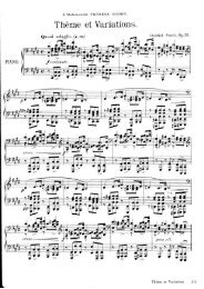Faure - Theme Variations Op.73 - Free Piano Sheet Music by ...