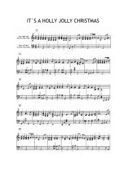 It's A Holly Jolly Christmas - Free Piano Sheet Music by ...