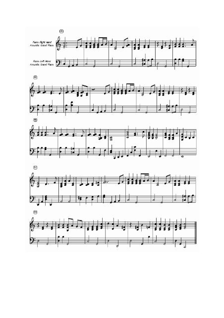 It's A Holly Jolly Christmas - Free Piano Sheet Music by ...