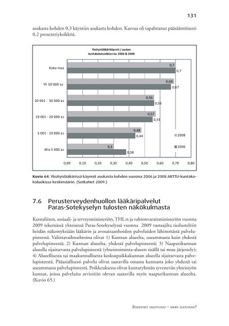 Rakenteet muuttuvat – mihin suuntaan?