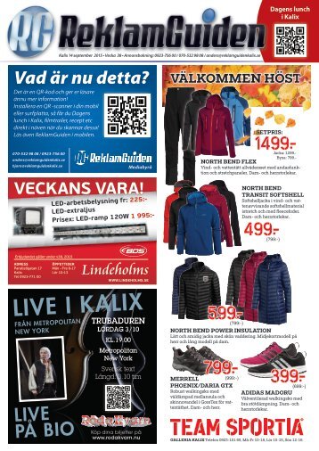 ReklamGuiden Kalix v38 -15 (14/9-20/9)