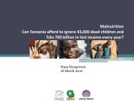 Malnutrition ppt presentation - Twaweza.org