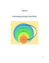 Uwezo! Promoting Learning in East Africa