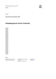 Heilpädagogische Schule Turbenthal