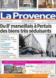 Du8 marseillais àPertuis des biens très séduisants