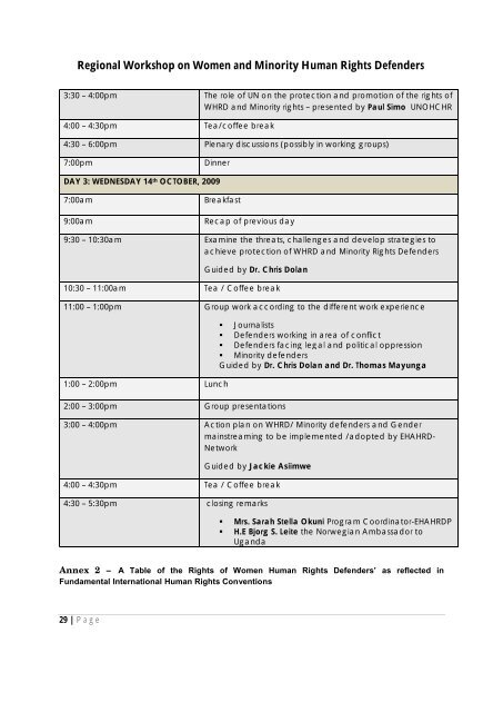 Table of Contents - East and Horn of Africa Human Rights ...