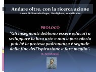 Andare oltre con la ricerca azione