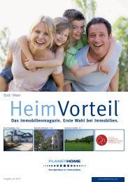 Das Immobilienmagazin. Erste Wahl bei Immobilien. - PlanetHome