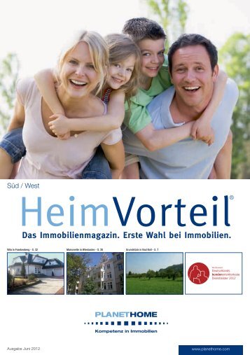 Das Immobilienmagazin. Erste Wahl bei Immobilien. - PlanetHome