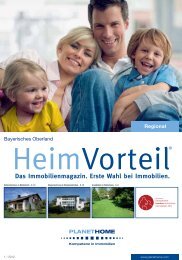 Das Immobilienmagazin. Erste Wahl bei Immobilien. - PlanetHome