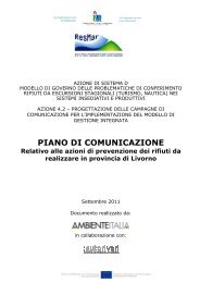 PIANO DI COMUNICAZIONE