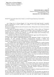 Vedi Allegato - Associazione Nazionale Carabinieri