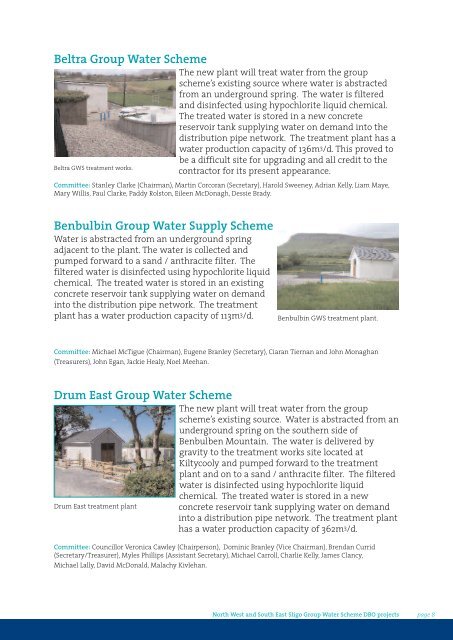 Castletown Group Water Scheme - Sligo County Council