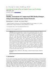 Quality Assessment of Compressed MR Medical Images using ...