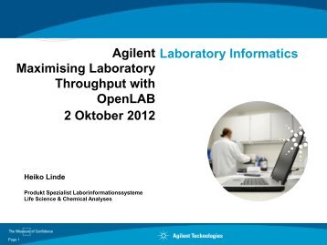 Agilent OpenLAB CDS