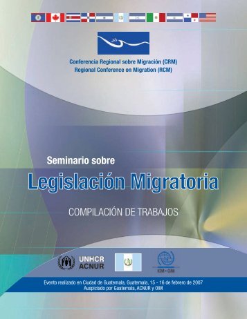 Seminario sobre Legislación Migratoria - Compilación de ... - Acnur