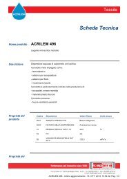 Scheda Tecnica