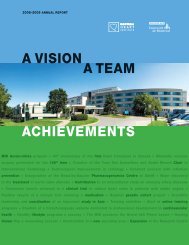 aCHIeveMentS a vISIon a teaM - Montreal Heart Institute