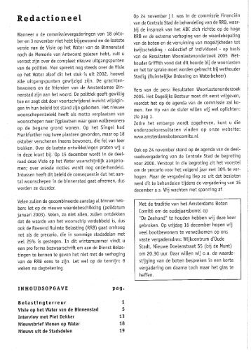 Winternummer 2005 - Amsterdams Boten Comité