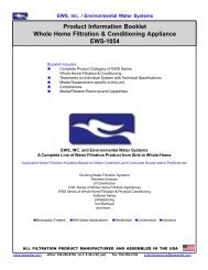 EWS-1054 - Environmental Water Systems