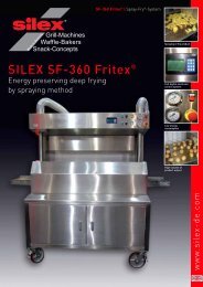 SILEX SF-360 Fritex® - Silex-de.com