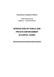 Interaction of Public and Private Enforcement In Cartel Cases ...