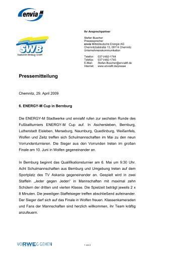 Pressemitteilung