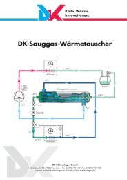 Kälte. Wärme. Innovationen. DK-Sauggas-Wärmetauscher