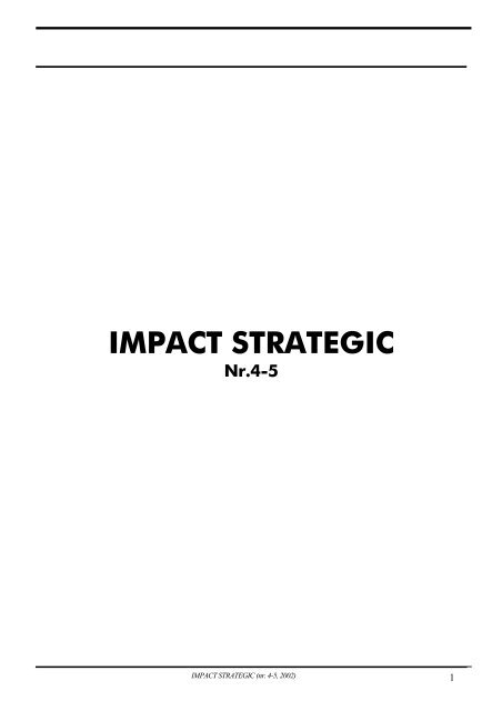 IMPACT STRATEGIC