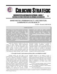 COLOCVIU STRATEGIC