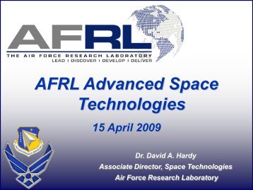 AFRL Advanced Space Technologies