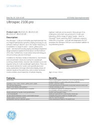 Ultrospec 2100 pro