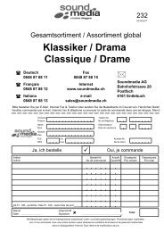 Klassiker / Drama Classique / Drame