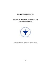 promoting health advocacy guide for health professionals