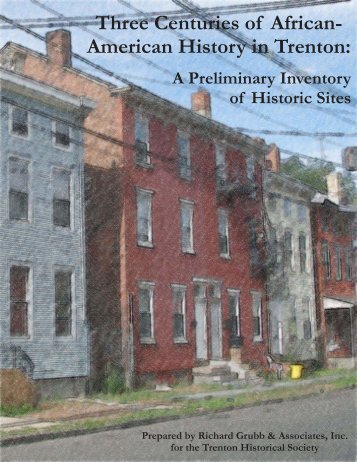 survey of african-american historic sites in trenton - Trenton ...