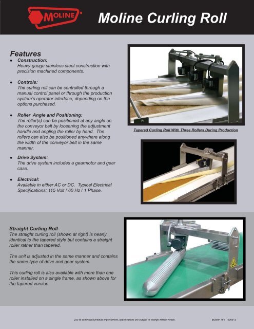 Moline Curling Roll