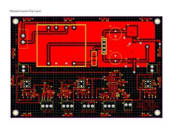 Theremin Layout (Top Layer)