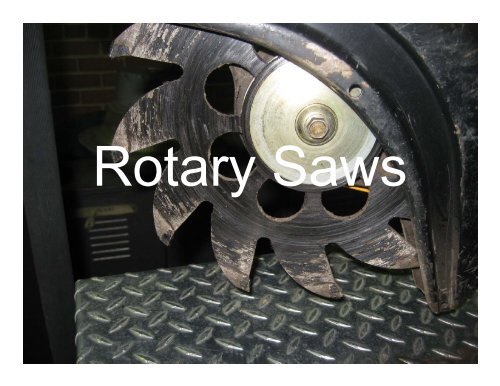 Rotary Saws