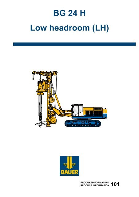 BG 24 H Low headroom (LH)